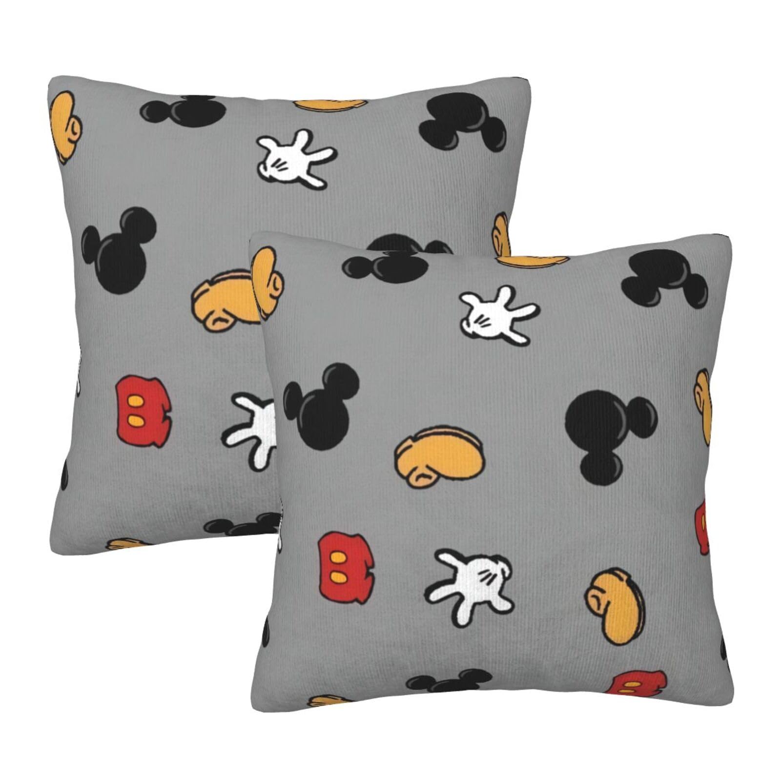 ミッキーマウス　クッションカバー Amazon.co.jp: ミッキーマウス ミニーマウス クッションカバー